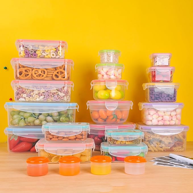 RockBerry 46 PCS Food Storage Containers - Image 8