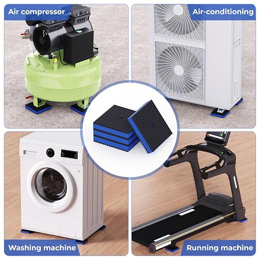 Anti Vibration Pads, Mechanical Vibration Damping Pads, Heavy Duty Rubber - Image 7