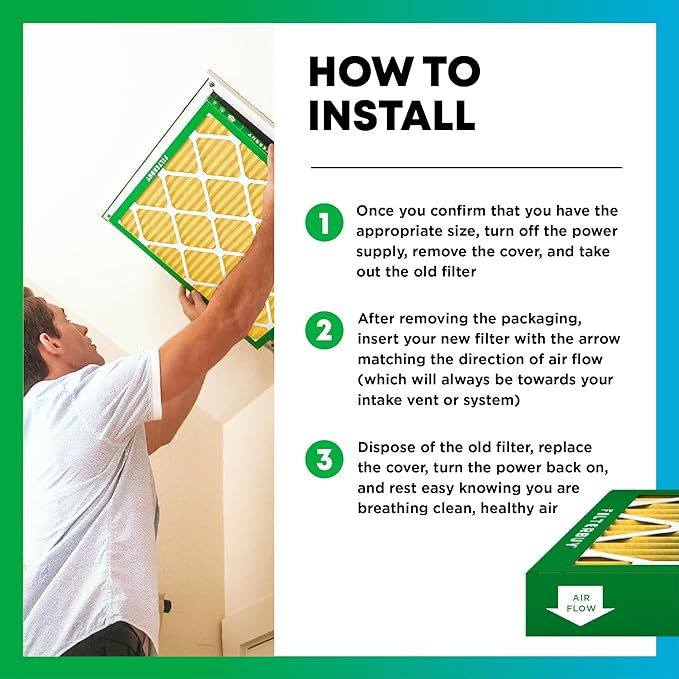 Filterbuy 10x20x1 Air Filter MERV 11 Superior Pet & Allergy Defense, - Image 5