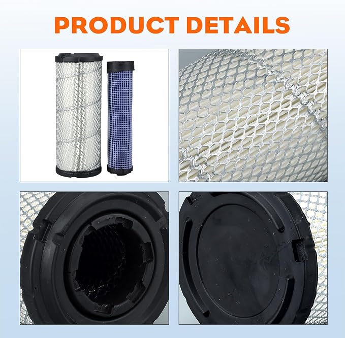 Hipa P821575 P822858 Outer Inner Air Filter - Image 8