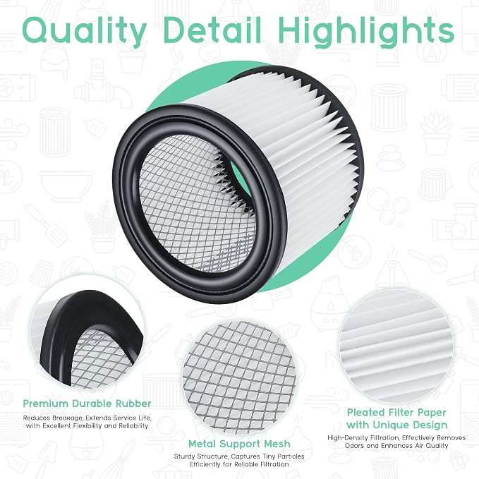 90398 HEPA Replacement Filter - Image 2