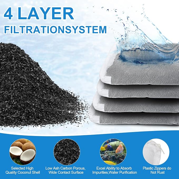 4 Pack Activated Carbon Inserts - Image 4