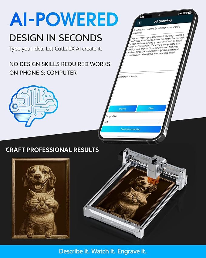 Laser Engraver 12W Laser Engraving Machine - Image 5