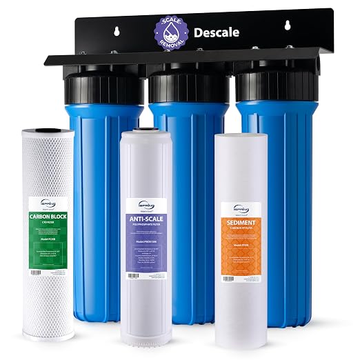 iSpring Anti-Scale Whole House Water Filter System w/Sediment, Polyphosphate by iSpring