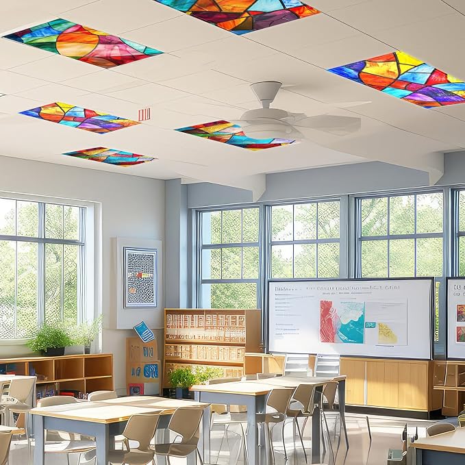 12 Pcs Fluorescent Light Covers - Image 6