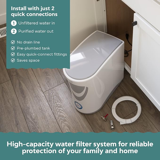 AMI Sola Pure, Under-The-Counter UV Water Purifier, Water Filter - Image 5