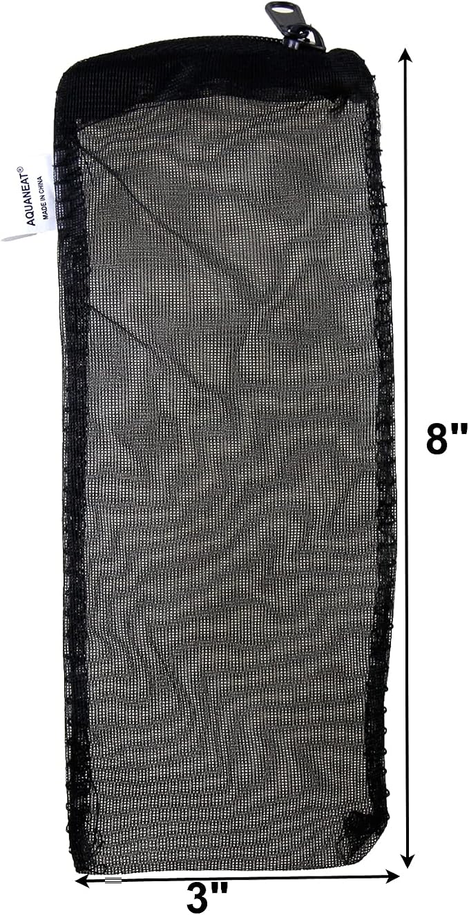 AQUANEAT 10pcs Aquarium Filter Media Bags, Fish Tank Fine Mesh Bags, - Image 3
