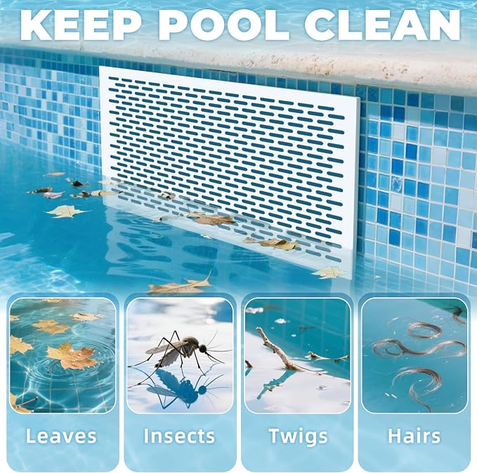 Pool Skimmer Guard Kit Pool Skimmer Screen Net Skimmer Catcher Leaf Shield Net - Image 2