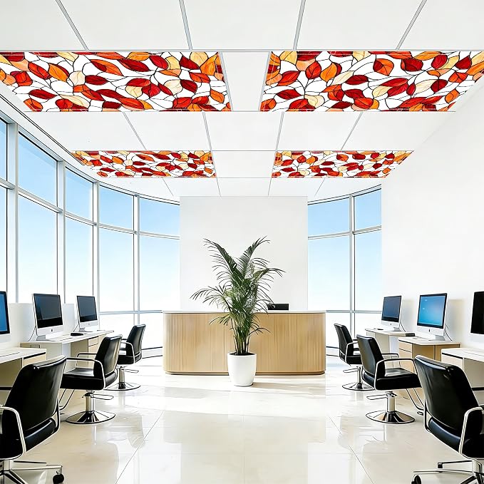 4 Pack 2x4 FT Magnetic Fluorescent Light Covers, Ceiling Light Filters - Image 6
