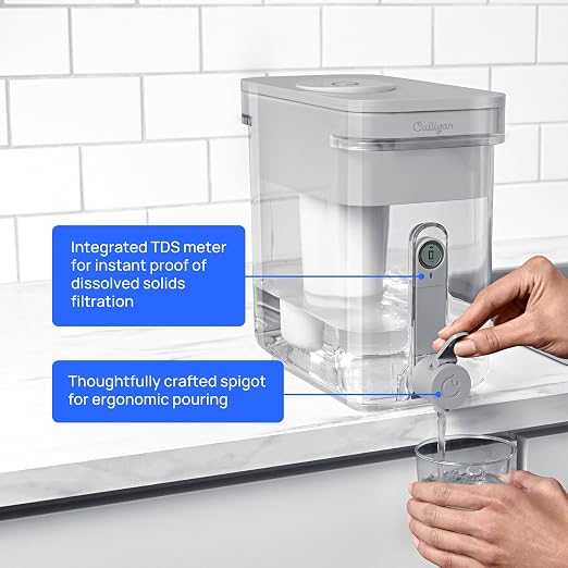 Culligan with ZeroWater Technology 33-Cup Water Filter Dispenser – Includes - Image 7