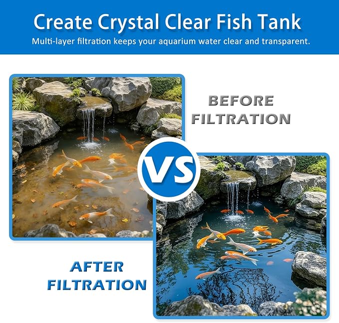 2" Thick Koi Pond Filter Pad, Pond Filter Media, Pond Filter Material - Image 3