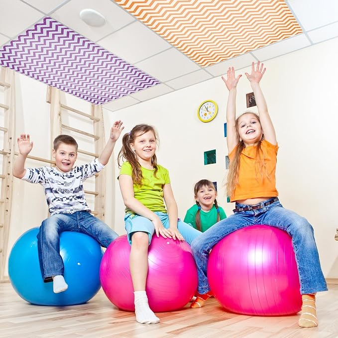 QOUBAI 6PCS Fluorescent Light Covers, 4x2 Feet Magnetic Light Cover Fluorescent - Image 5