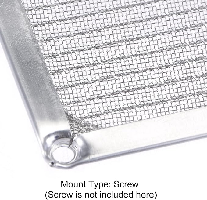 MECCANIXITY 60mm Computer Fan Filter Grills Stainless Steel Mesh Dustproof Case - Image 4