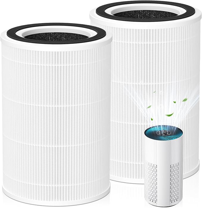 HAP604 Replacement Filter for ECOSELF HAP604 Air Purifier, 3-In-1 Air Filter by isinlive