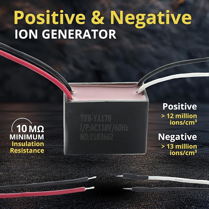 Bipolar Ion Generator Module, AC 110V 60Hz Positive and Negative Ionization - Image 7