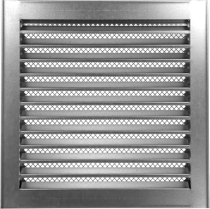 Repa Market 12" x 12" Inch Galvanized Steel Soffit Air Vent Cover by RepaMarket