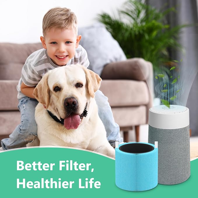 2 Packs Mini Max AllergenBlock Replacement Filters Compatible - Image 3