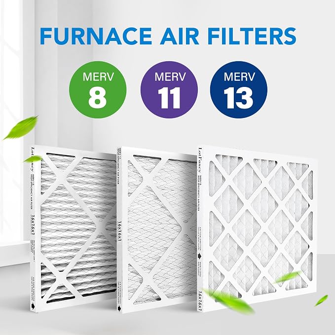 LotFancy 16x16x1 Air Filter MERV 8 4-Pack, Electrostatic Pleated Furnace & AC - Image 8