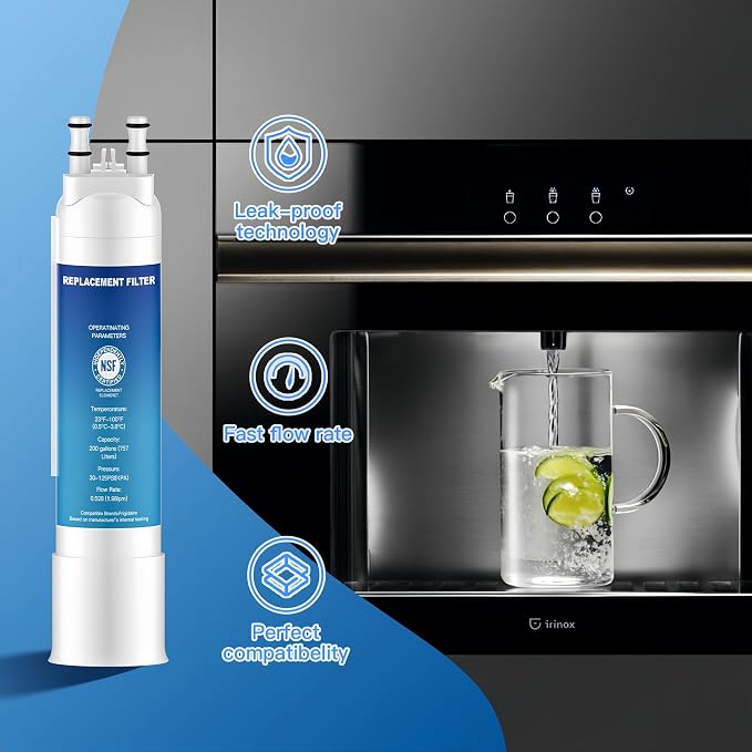 Water Filter Replacement for Frigidaire FPPWFU01 Water Filter Compatible - Image 4