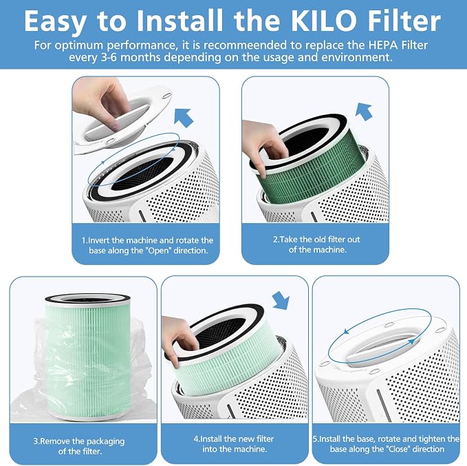 KILO Air Purifier Filter Replacement - Image 7