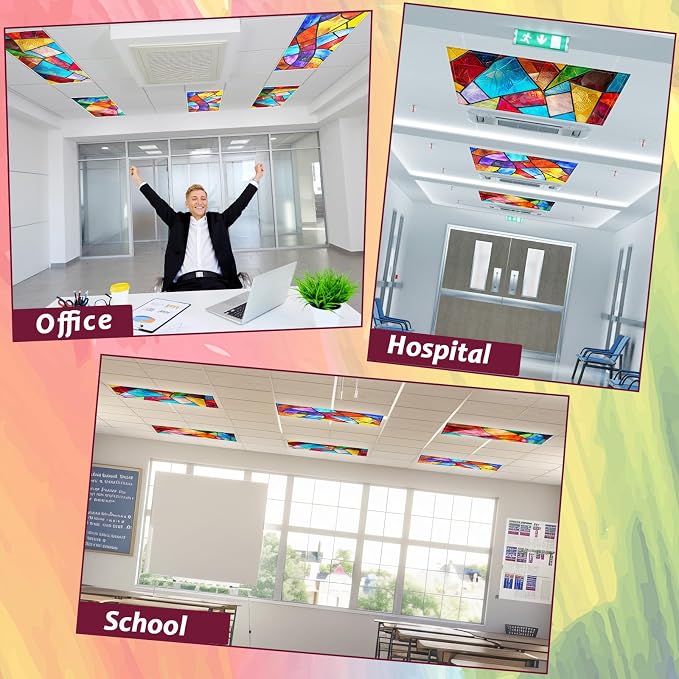 6 Pcs Fluorescent Light Covers - Image 5
