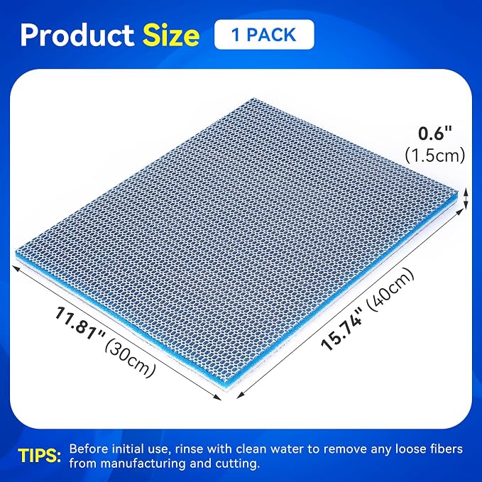 Borlech 8-Layer Fast-Acting Aquarium Filter Pad - Image 9