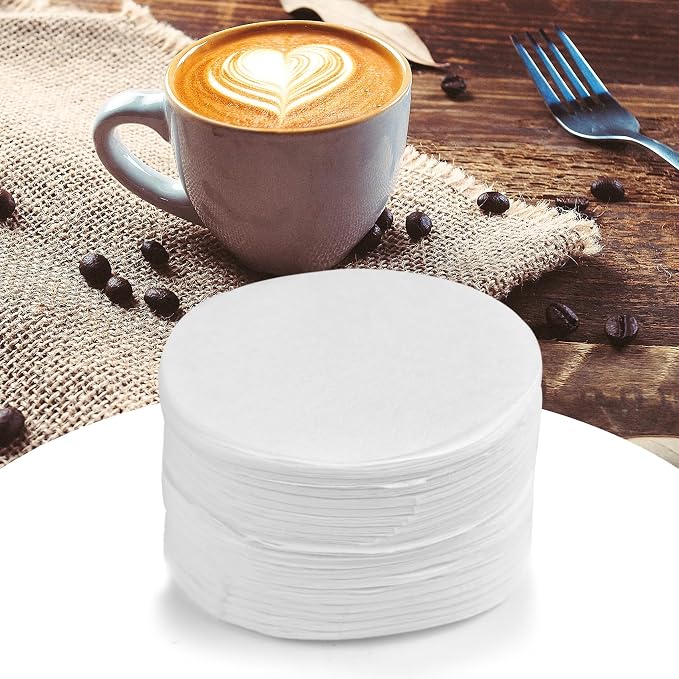 CEYAZYE 200 PCS Round Coffee Filter Paper, 56 mm Disposable Coffee Filters - Image 7
