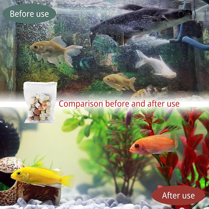 10 Pack Aquarium Filter Media Bags, 5.5 x 7.9 Inch Reusable Mesh Bags - Image 7