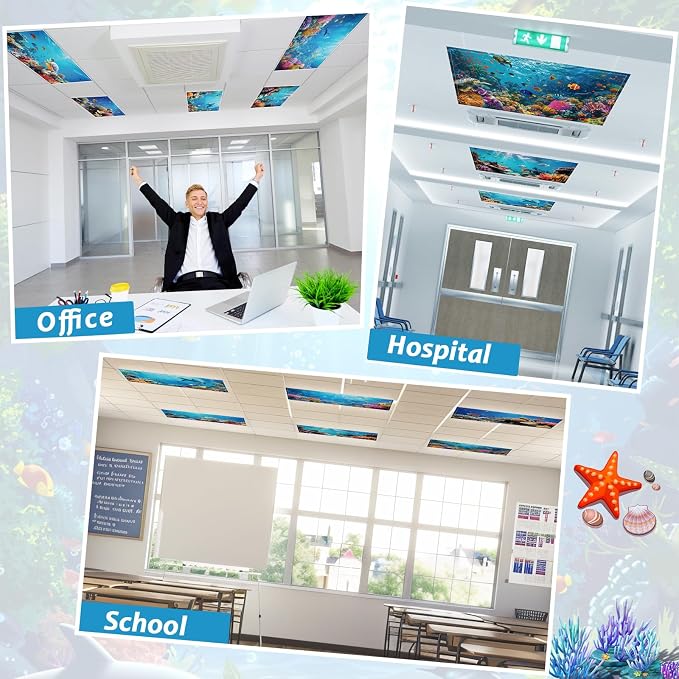 12 Pcs Fluorescent Light Covers - Image 5
