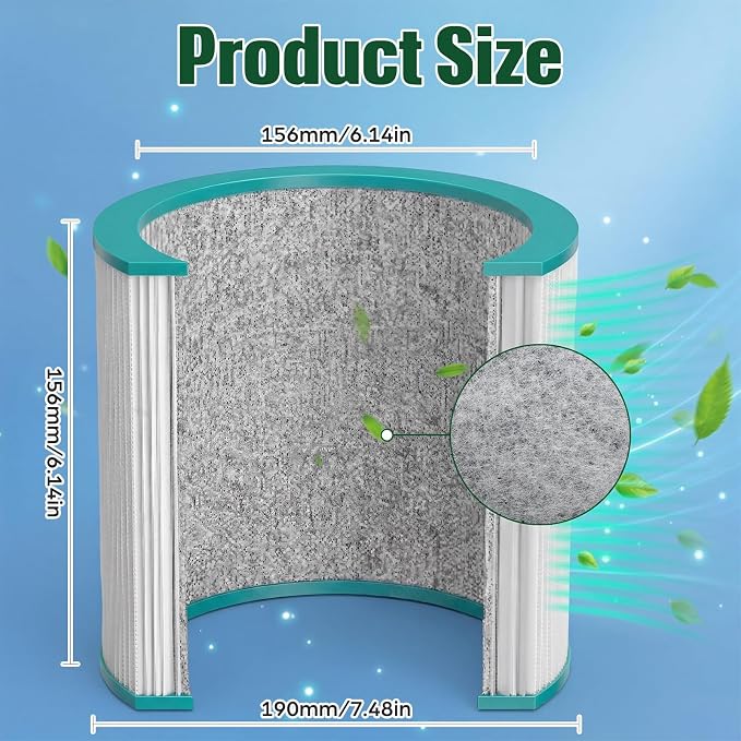 Lewtemi 4 Pack Replacement Filter Compatible - Image 2