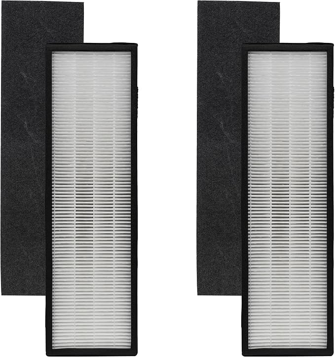 Filter-Monster – Replacement Set, 2 Main and 2 Carbon Filter Pack by FilterMonster