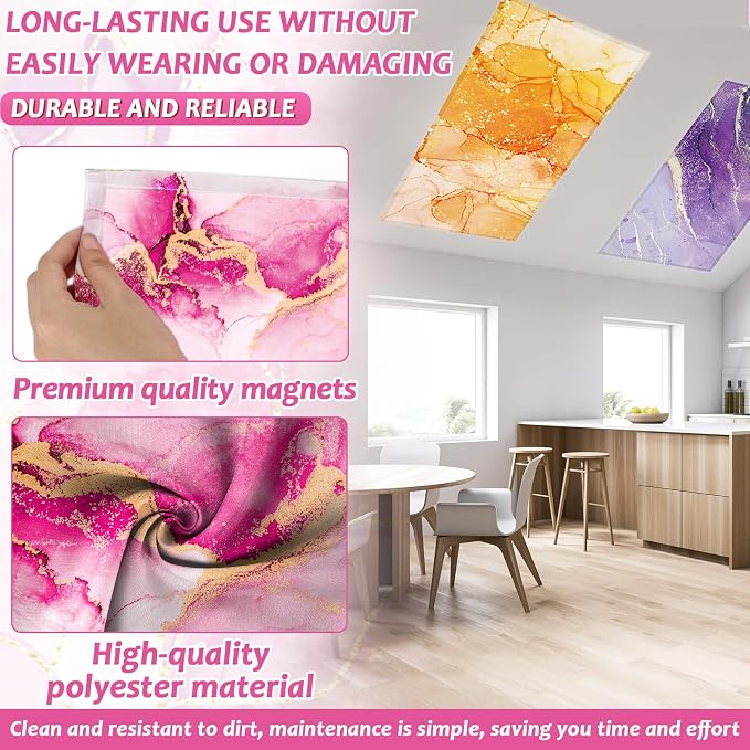 8 Pcs Fluorescent Light Covers - Image 3