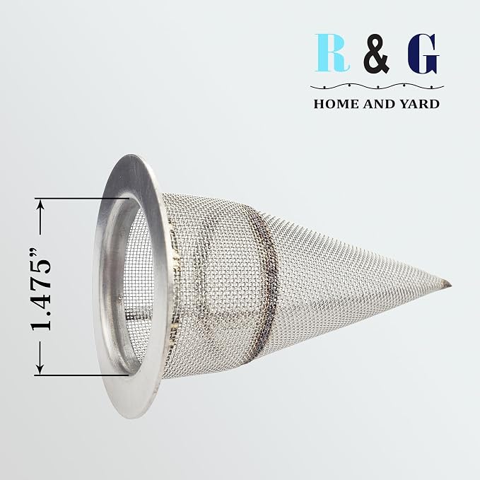 1 PC-Cone-Type Stainless Steel Spark Arrestor Screen 1.625” - Image 4