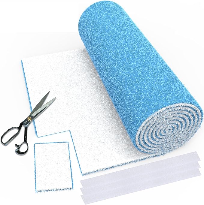 20 x 140" Air Vent Filters, 0.5-inch Thickness MERV 8 Filter Material, Cut Into by WAWINYAirVentFilters