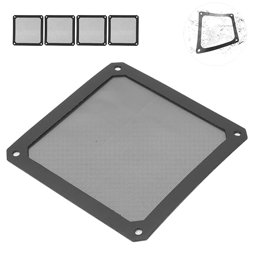 PC Cooler Fan Filter, 120 x 120mm PVC Magnetic Computer Mesh Frame Nylon Dust - Image 9