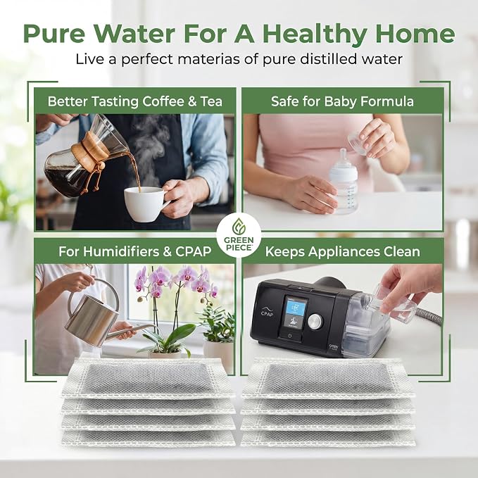 Green Piece® 12 Pack Water Distiller Filters - Image 7