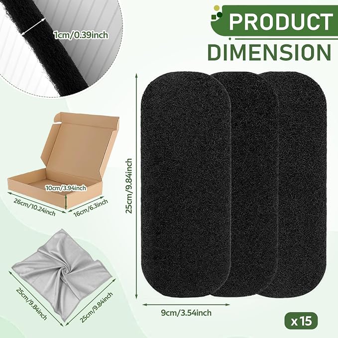 15 Pack Ceiling Fan Air Filters - Image 2