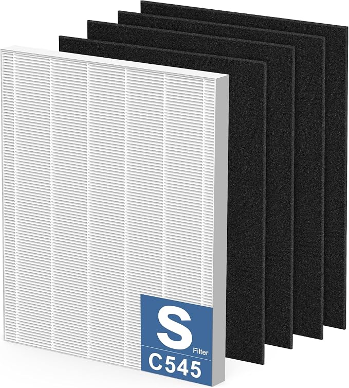 C545 HEPA Replacement Filter S Compatible by Cabiclean