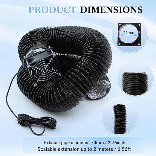 Baquler Fan Fume Extraction Kit - Image 2