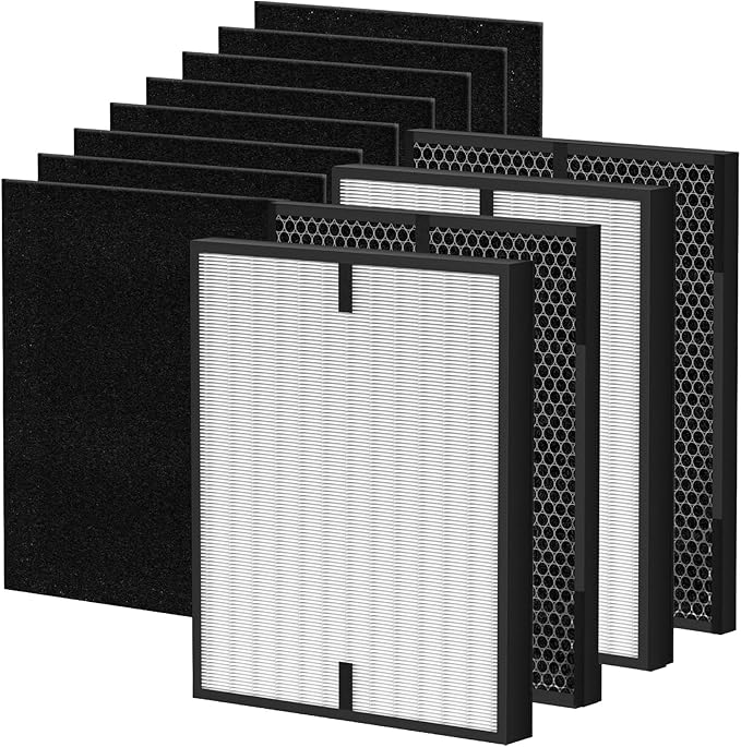 12 Pack 3000 Replacement Air Filters Compatible by CHYODI