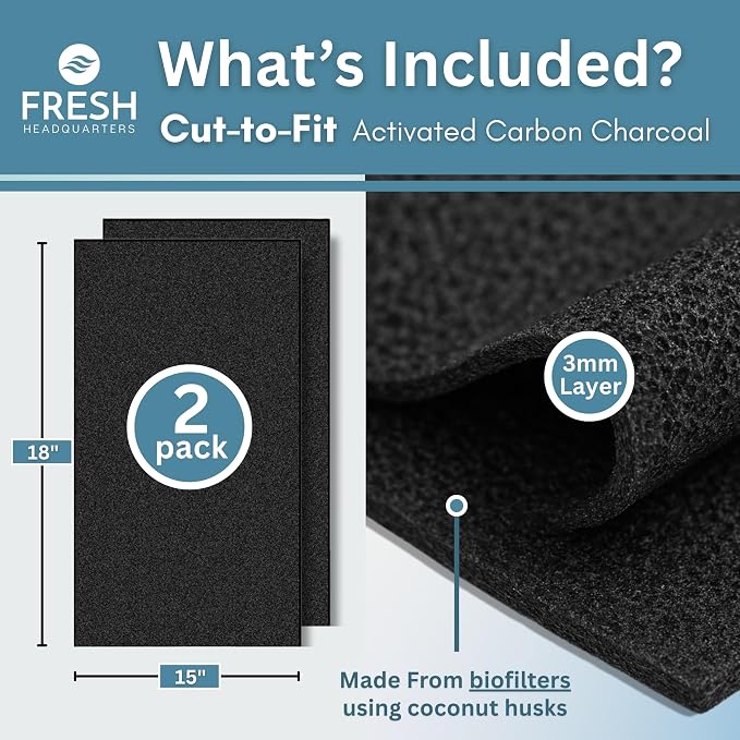 Activated Carbon Microwave Charcoal Filters - Image 2