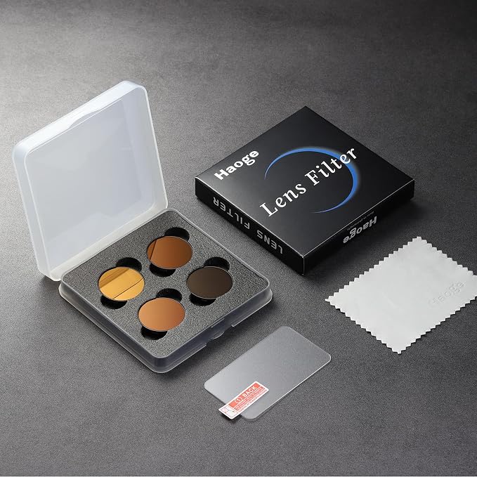 Haoge ND Filter Kit for Insta360 GO Ultra, ND8 ND16 ND32 ND64, 4 Pack Light - Image 8