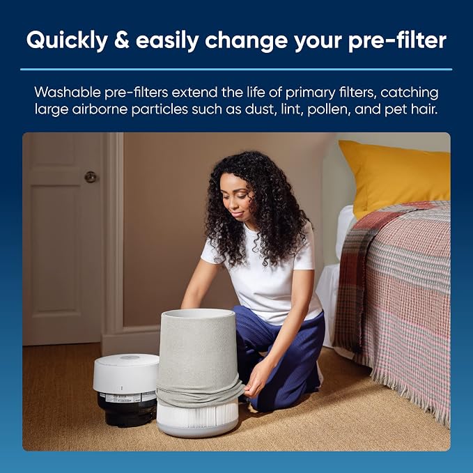 BLUEAIR Genuine Pre-Filter Blue Pure 311i Max Air Purifier, Washable Fabric - Image 4