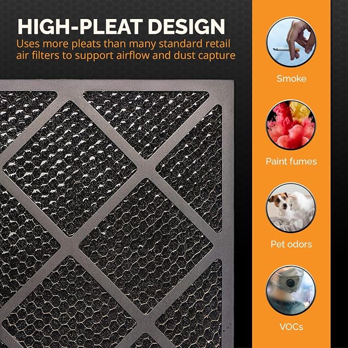 Tiger Tough Replacement Carbon Media Pad 18x18x1 – Mechanical Activated Carbon - Image 5