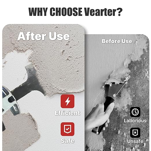 1-3/16''(30mm) HCS Reciprocating Saw Blade, Saber Shovel Length Cleaning Tool for Removing Tile Grout Glue Gaps