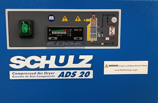 Schulz REFRIGERATED AIR Dryer for AIR Compressor, Compressed AIR Systems - Image 9