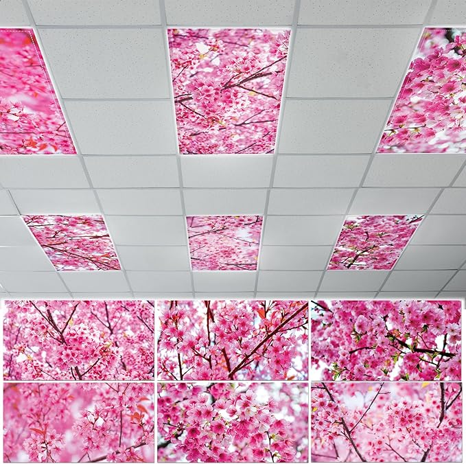 Wiooffen 6 Pcs Fluorescent Light Covers by Wiooffen