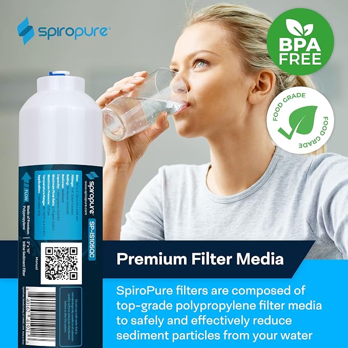 SpiroPure Inline Sediment Water Filter - Image 2