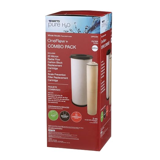 Watts Premier Cartridge Combo Water Replacement Pack, 1 Radial Flow Carbon - Image 5