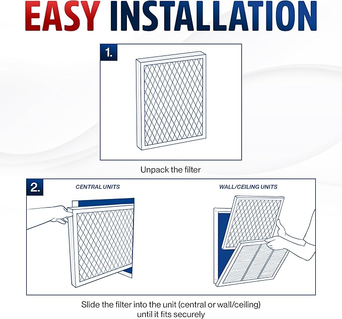 16x16x1 Electrostatic Air Filter, MERV 8, Reusable Furnace AC/HVAC Filter - Image 5